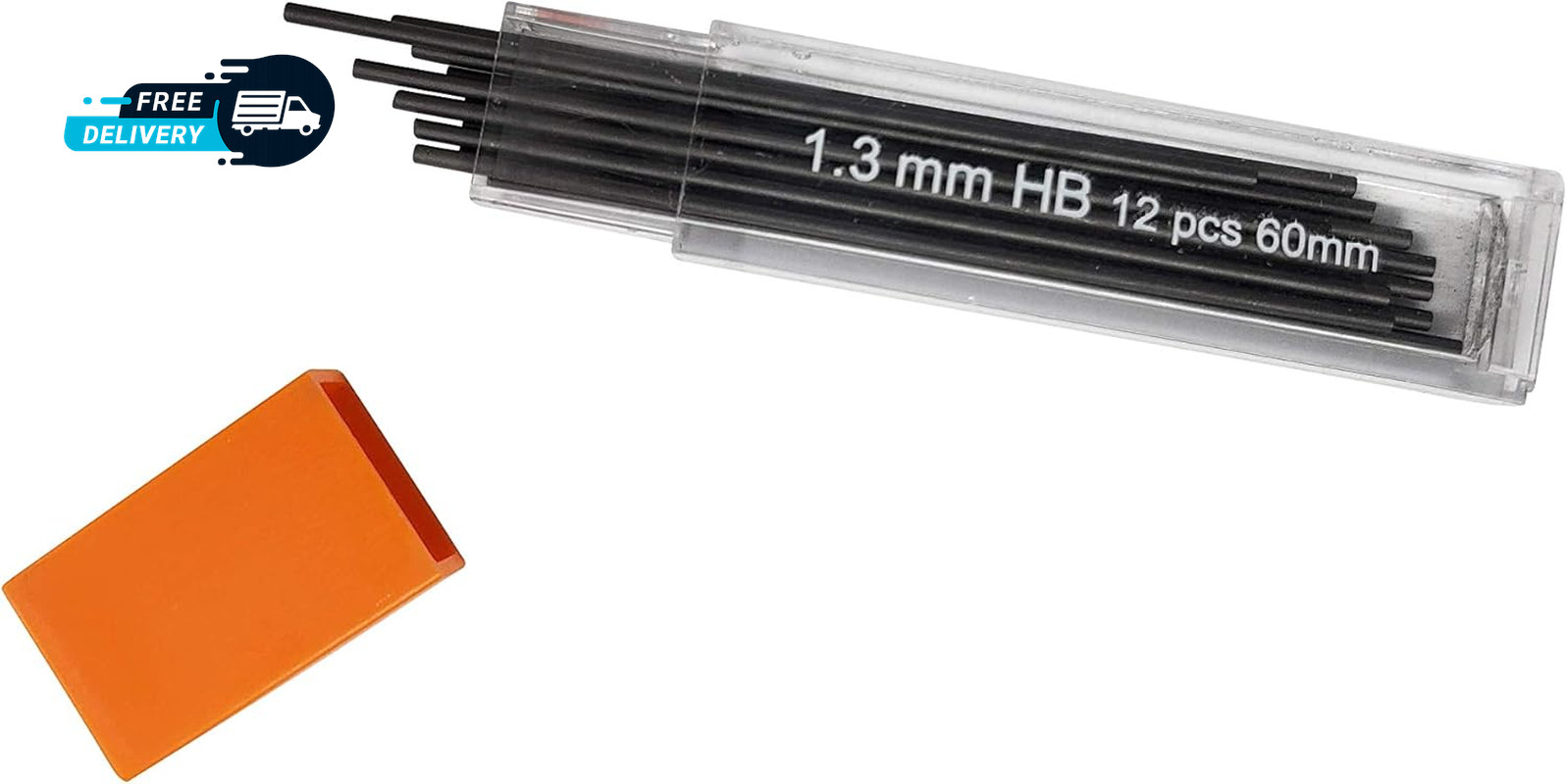 Mechanical Pencil Lead Refills – HB 1.3mm (Smooth & Durable Writing