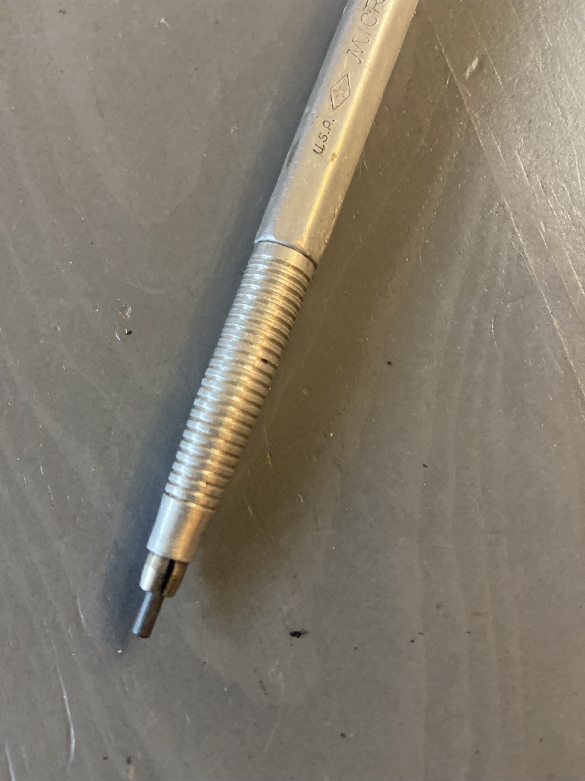 Vintage Eberhard Faber Microtomic 607 Mechanical Pencil Metal USA
