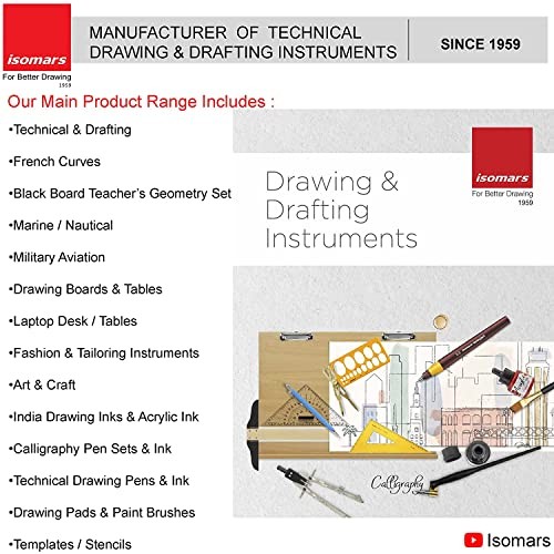 0.5mm Mechanical Drafting Pencil – Built-in Sharpener + 10 Leads