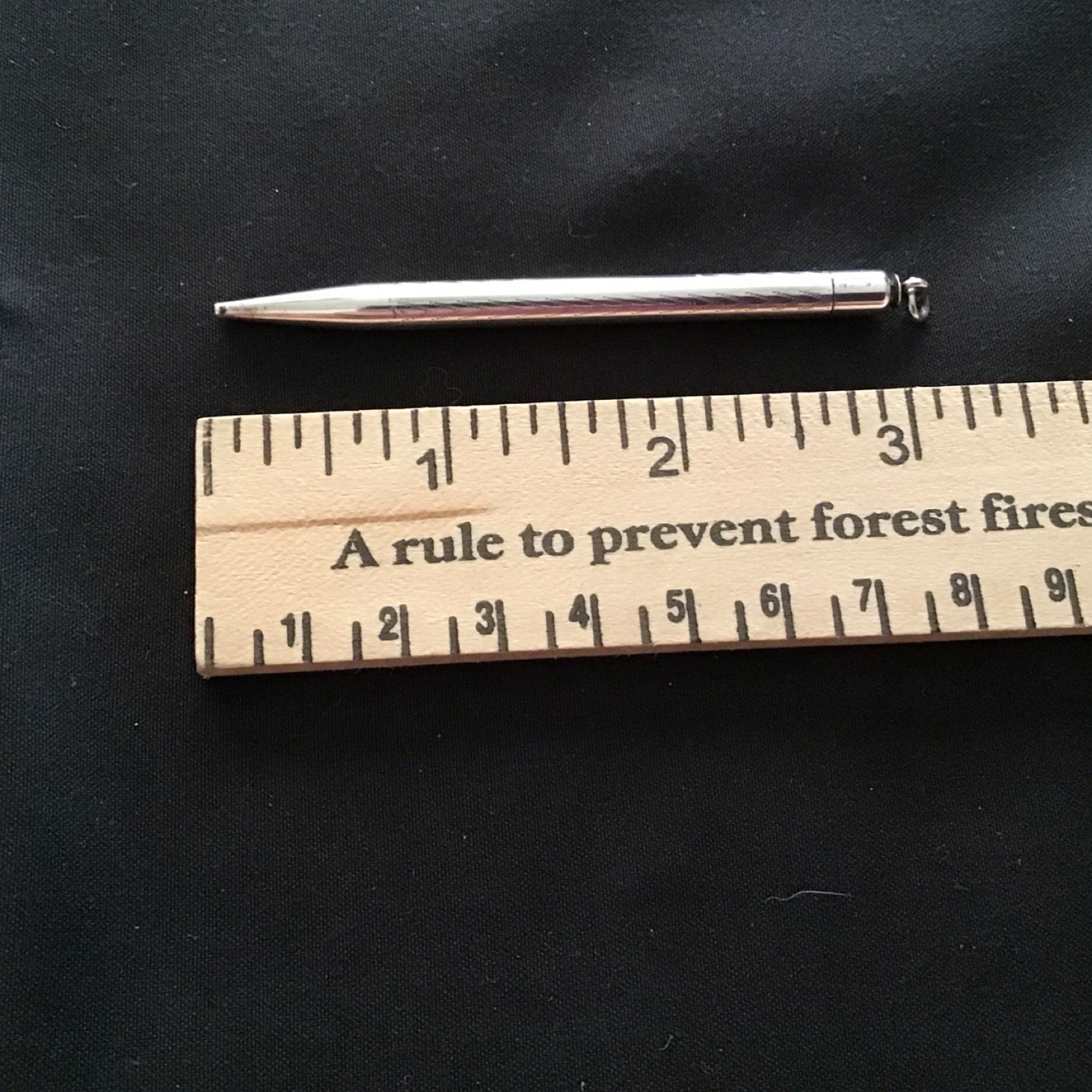 Vintage Sterling Silver Mechanical Pencil Retractable Tip