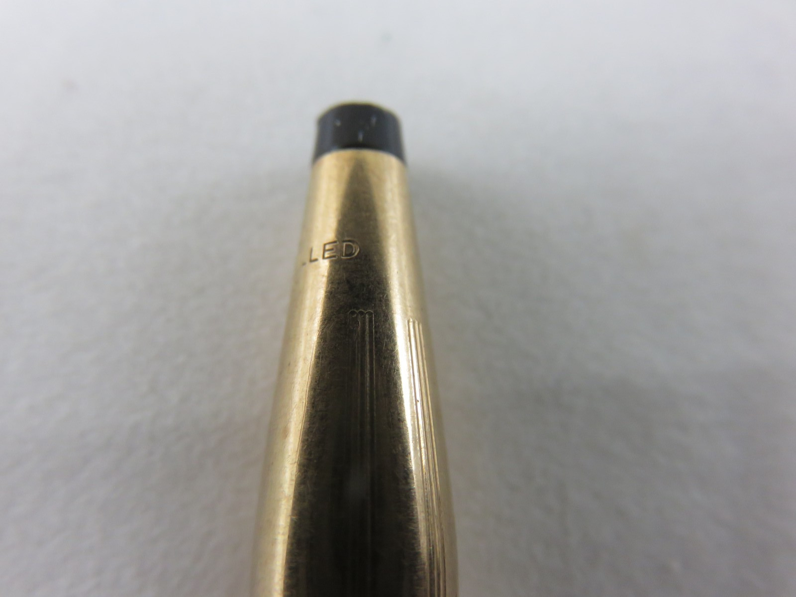 Cross 1/20 14K Gold Filled Mechanical Pencil Rose Etched Vintage Made In USA
