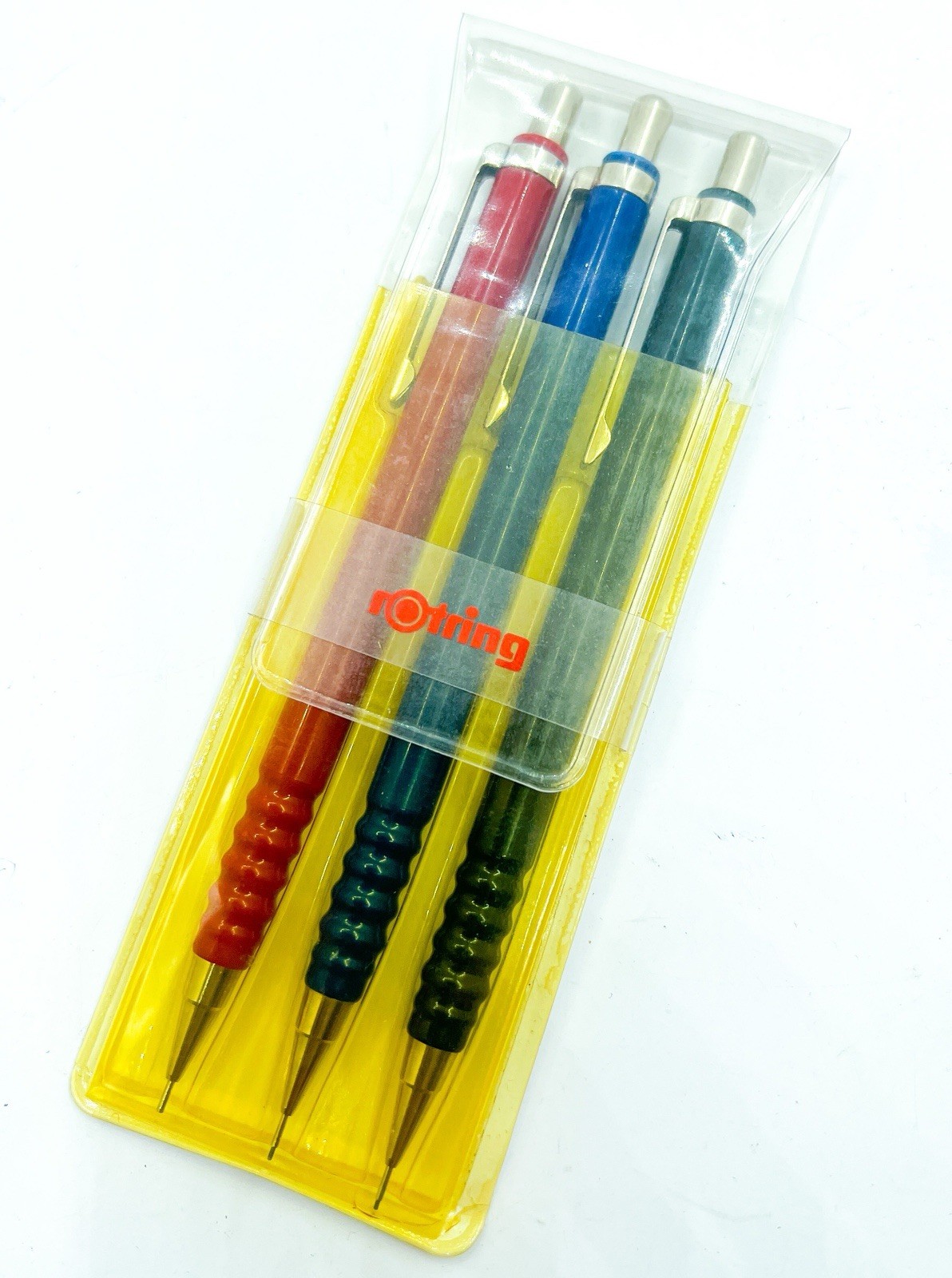 NOS Rotring Tikky Special 3pcs set Mechanical pencil 0.5mm Pouch West Germany