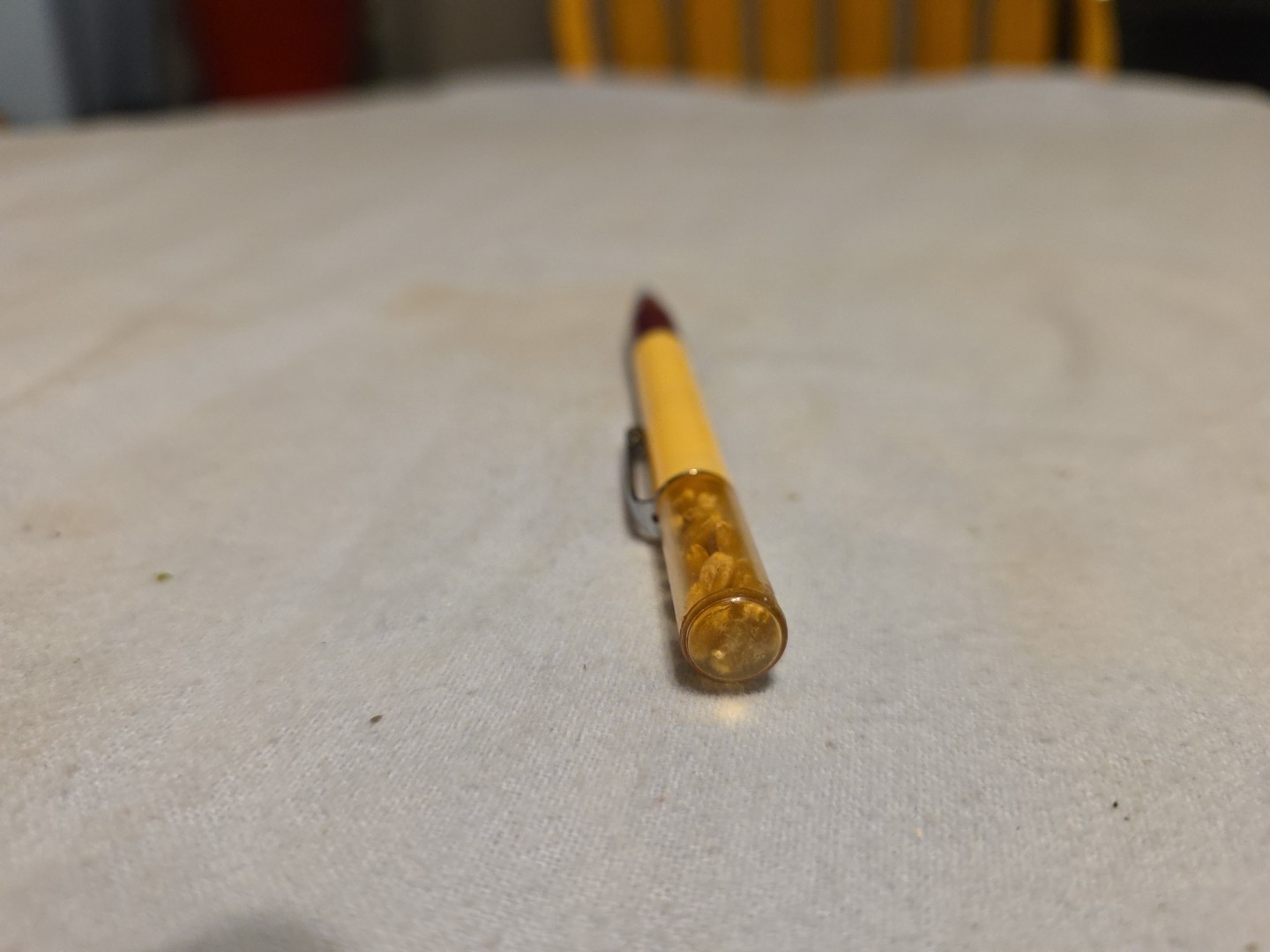 Vintage Ritepoint Mechanical Pencil Kansas Wheat Commission 5-5/16″ Wheat Top A