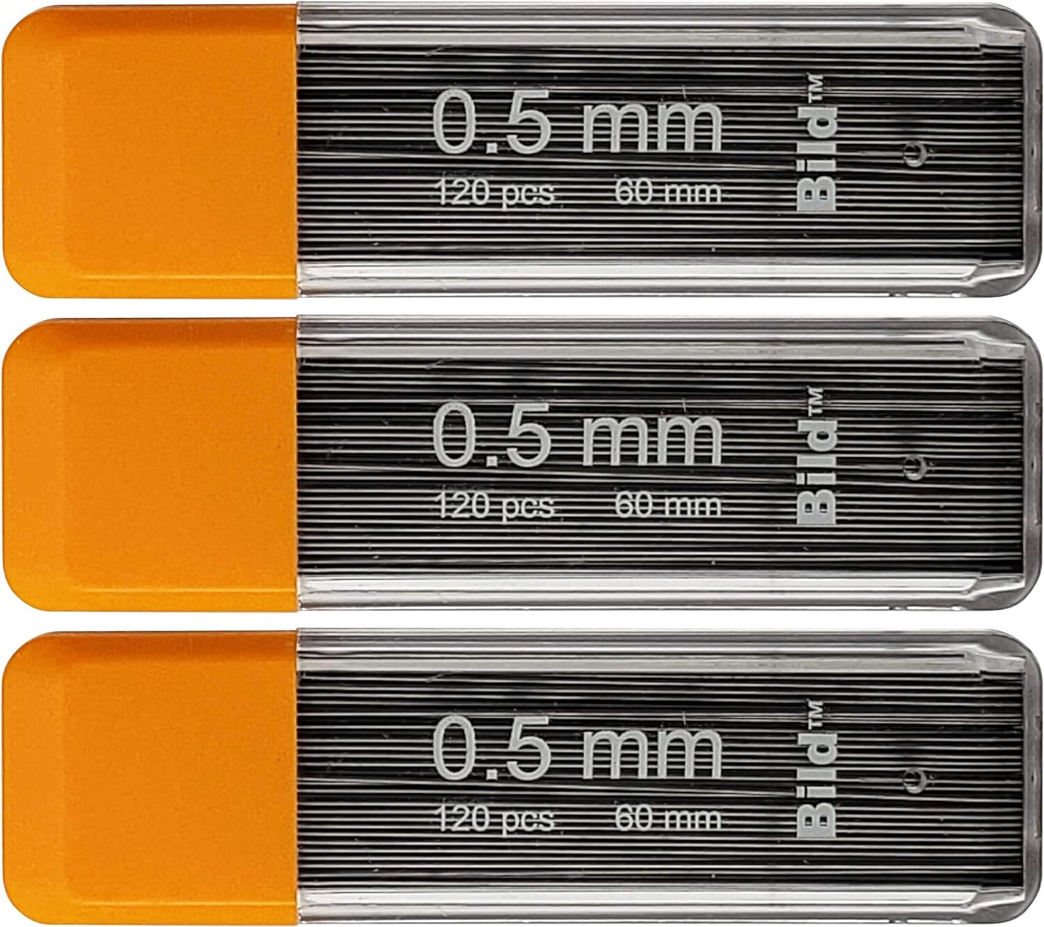 Recambios De Mina Para Portaminas 2B Premium De 0,5 Mm (2B, 0,5 Mm)