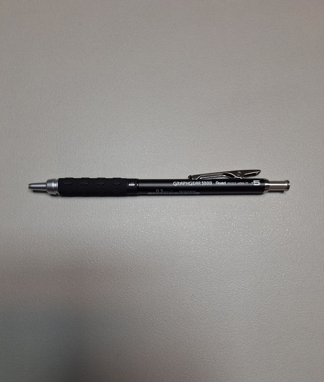 Pentel RARE Graph Gear 1000 West Japan Black Limited Mechanical Pencil PG1015AEW