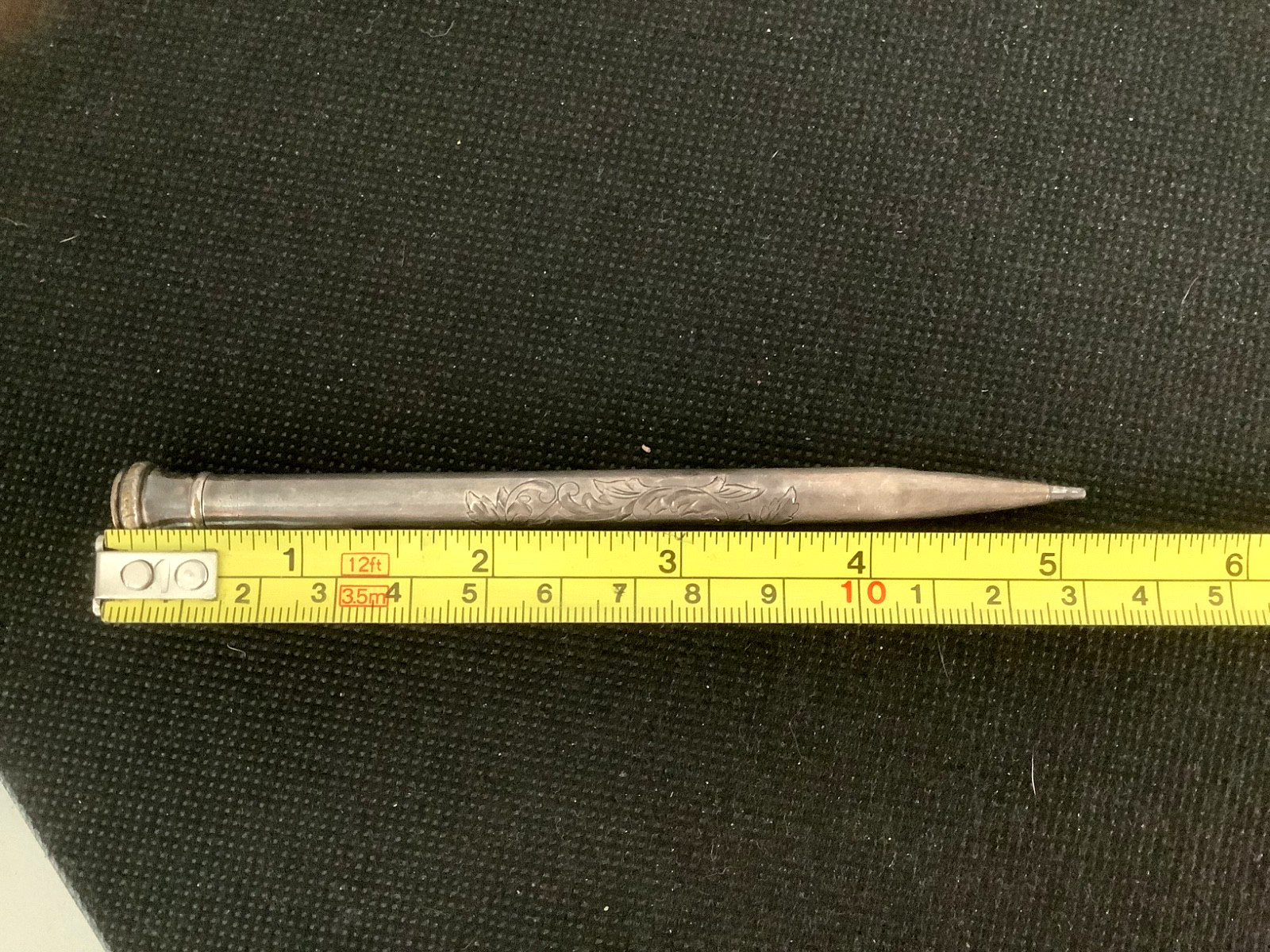 VTG 1938 Sterling Silver Wahl Ever Sharp Mechanical Pencil engraved 5” 19.84g