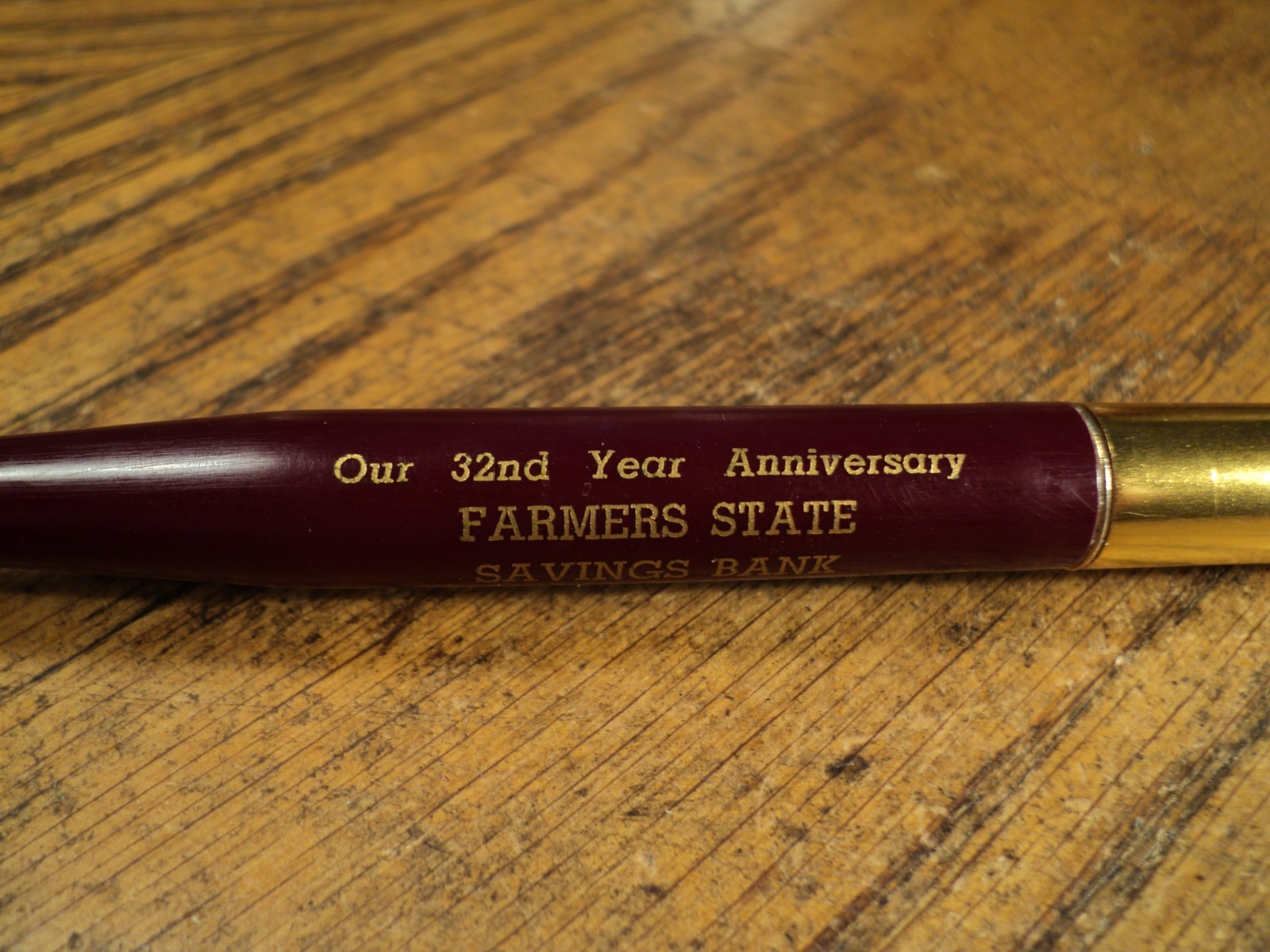 Vintage Vernon Mechanical Pencil Farmers State Savings Bank Independence Iowa