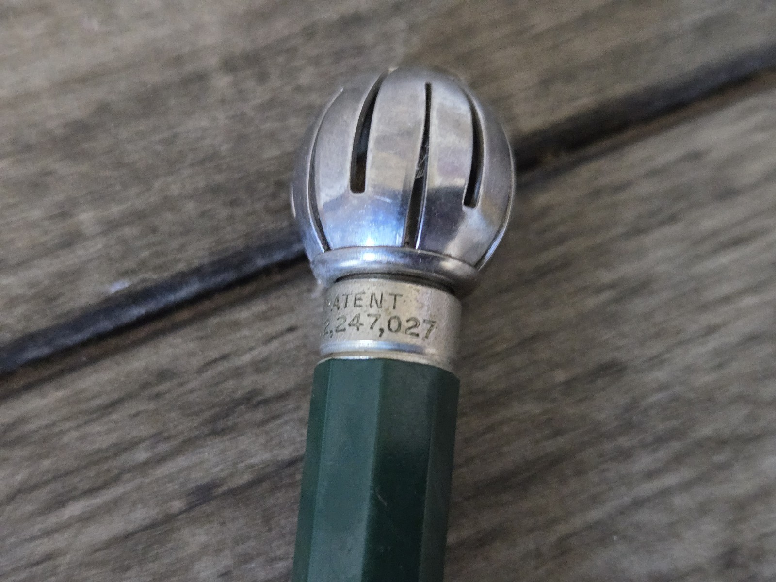 Vintage Dur-O-Lite Phone Dialer 1.1mm Pencil Bell System KS8300 Dark Green 1940s