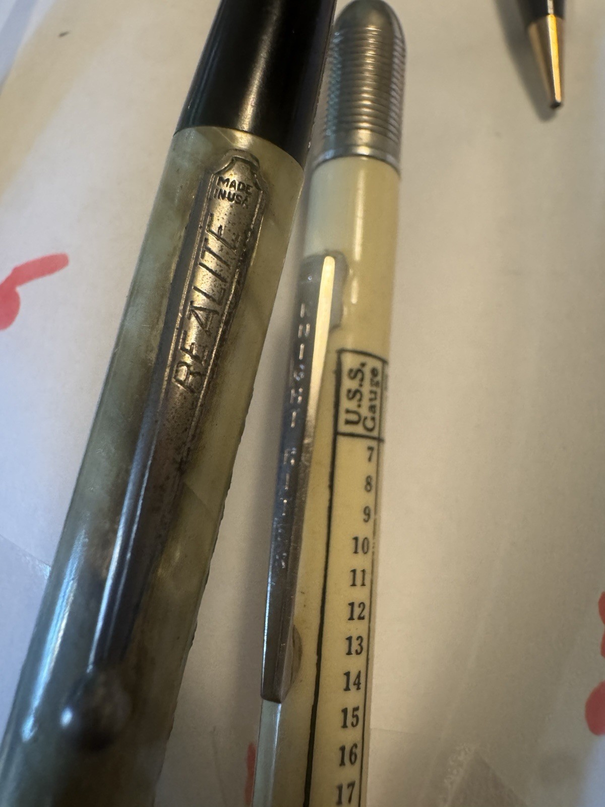 Lot of 27 Vintage Mechanical Pencils – Advertising, Sheaffers, Ritepoint, Etc