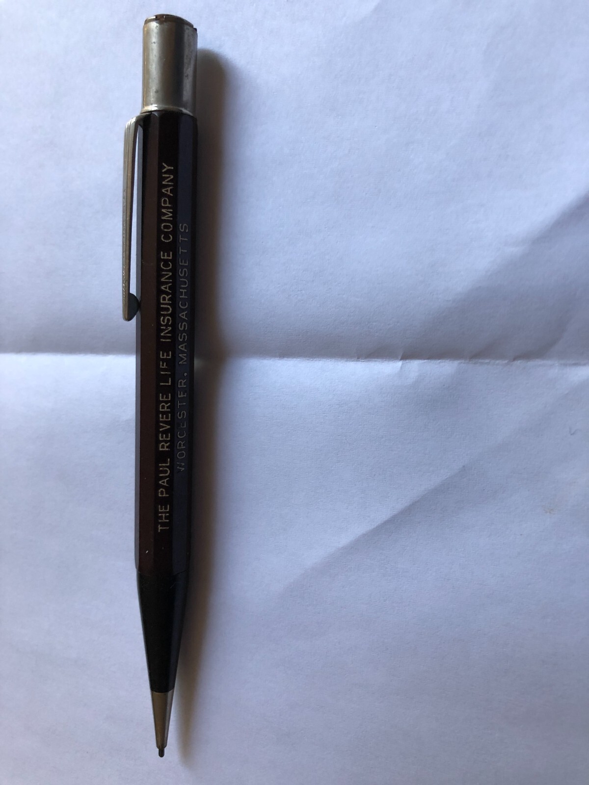 Vintage Autopoint Mechanical Pencil Paul Revere Life Insurance Co