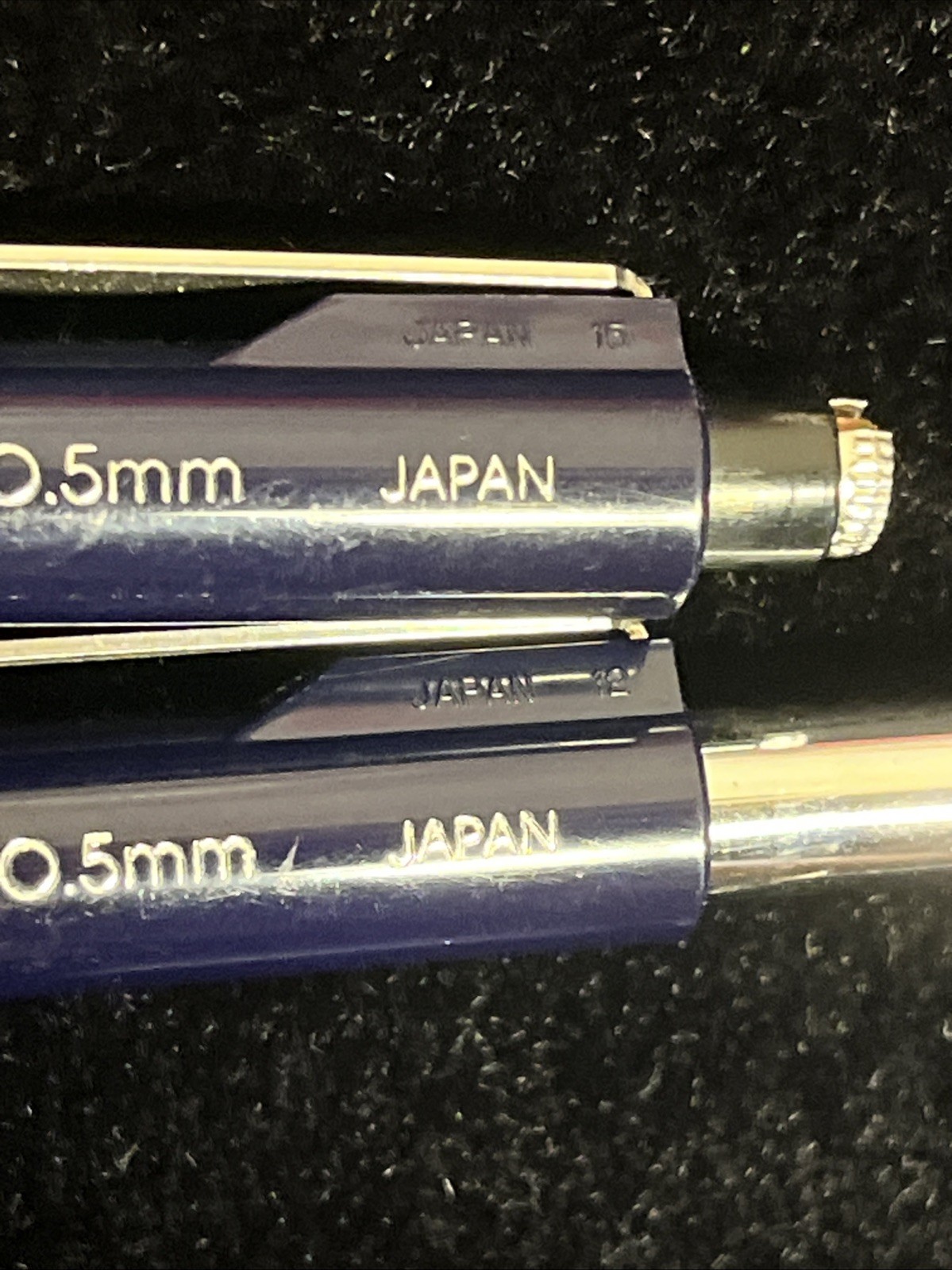 Berol TL5 Mechanical Pencil 0.5mm Blue Automatic Japan, Set of (2), no cap (1)