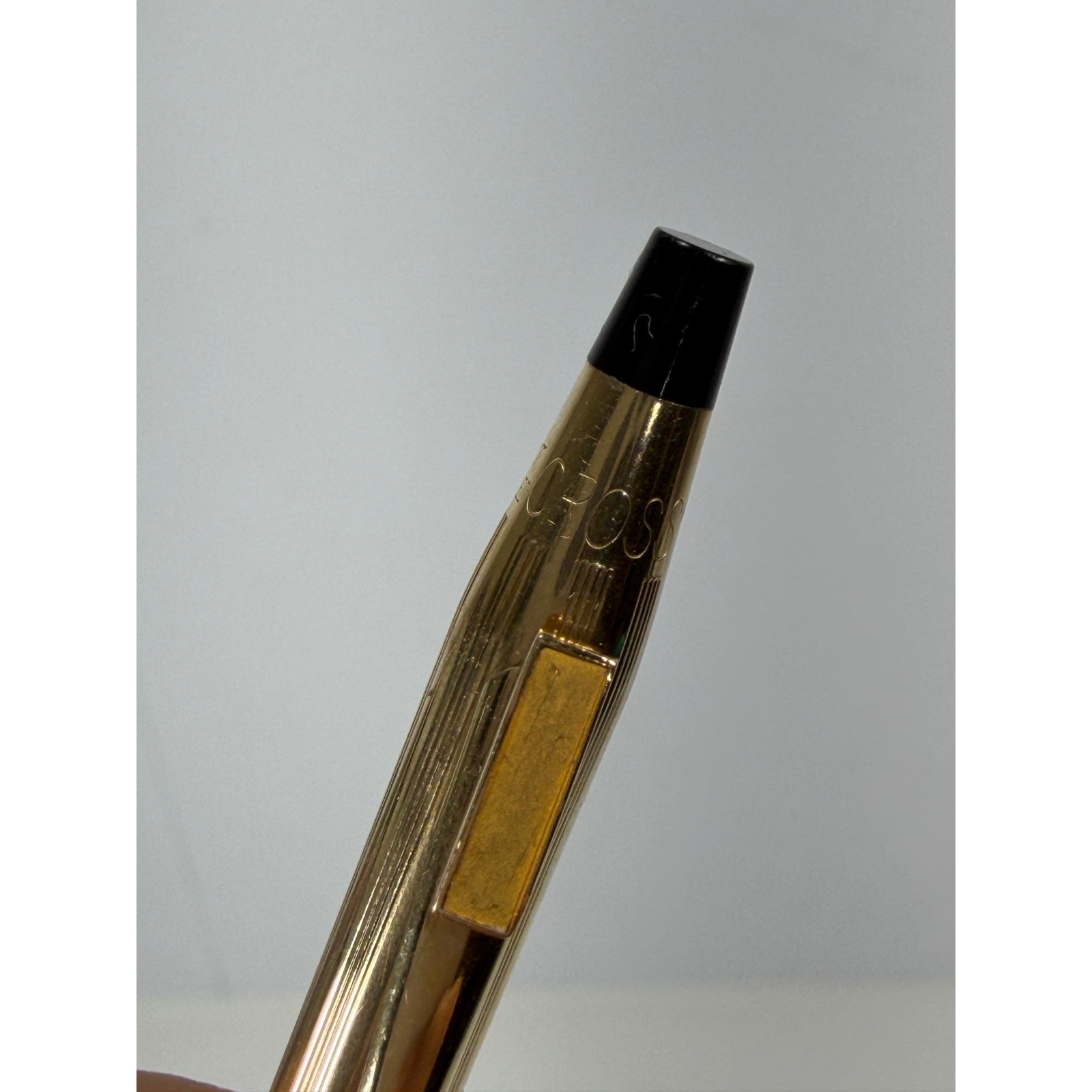 Vintage Cross 1/20 10KT Gold Filled Mechanical Pencil Pinstripe Made in USA Gold