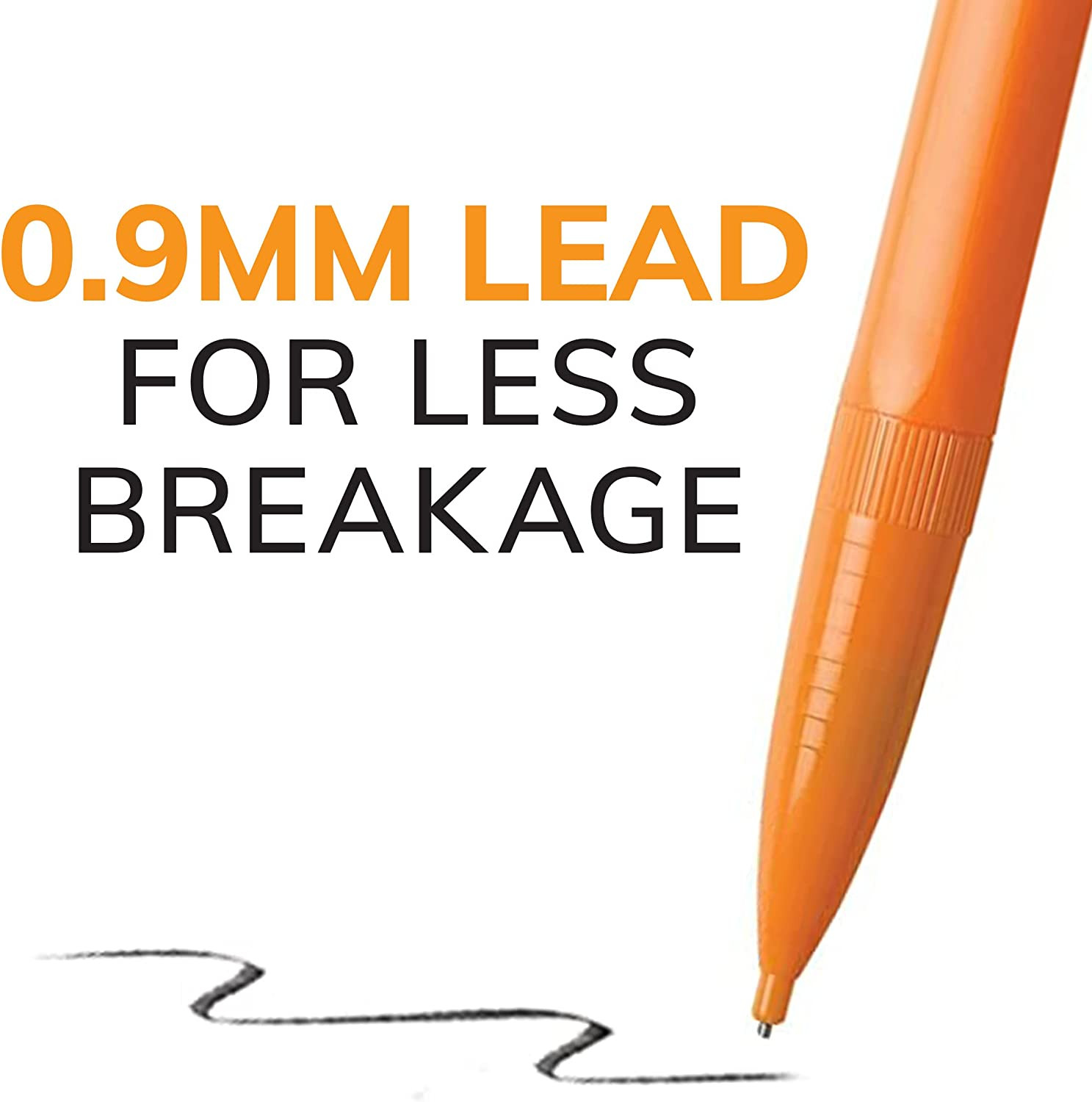 BIC Xtra-Strong Thick Lead Mechanical Pencil Colorful Barrel Thick 0.9Mm 24