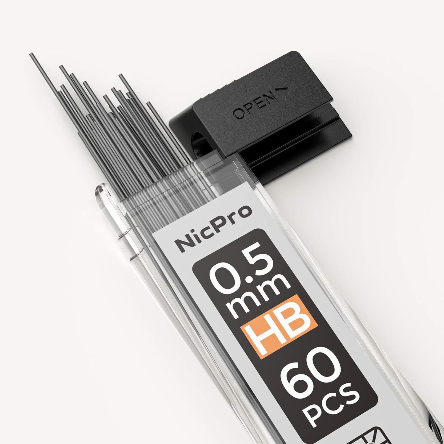 10 Tubes of 0.5mm HB Lead Refills for Mechanical Pencils – Smooth Writing