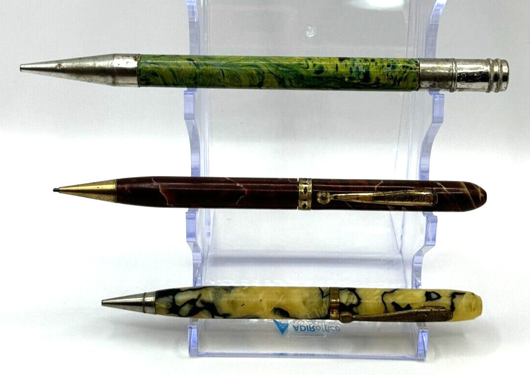 Vintage EAGLE RITAWAY – AVON – WEAREVER Mechanical Pencils – Lot of 3
