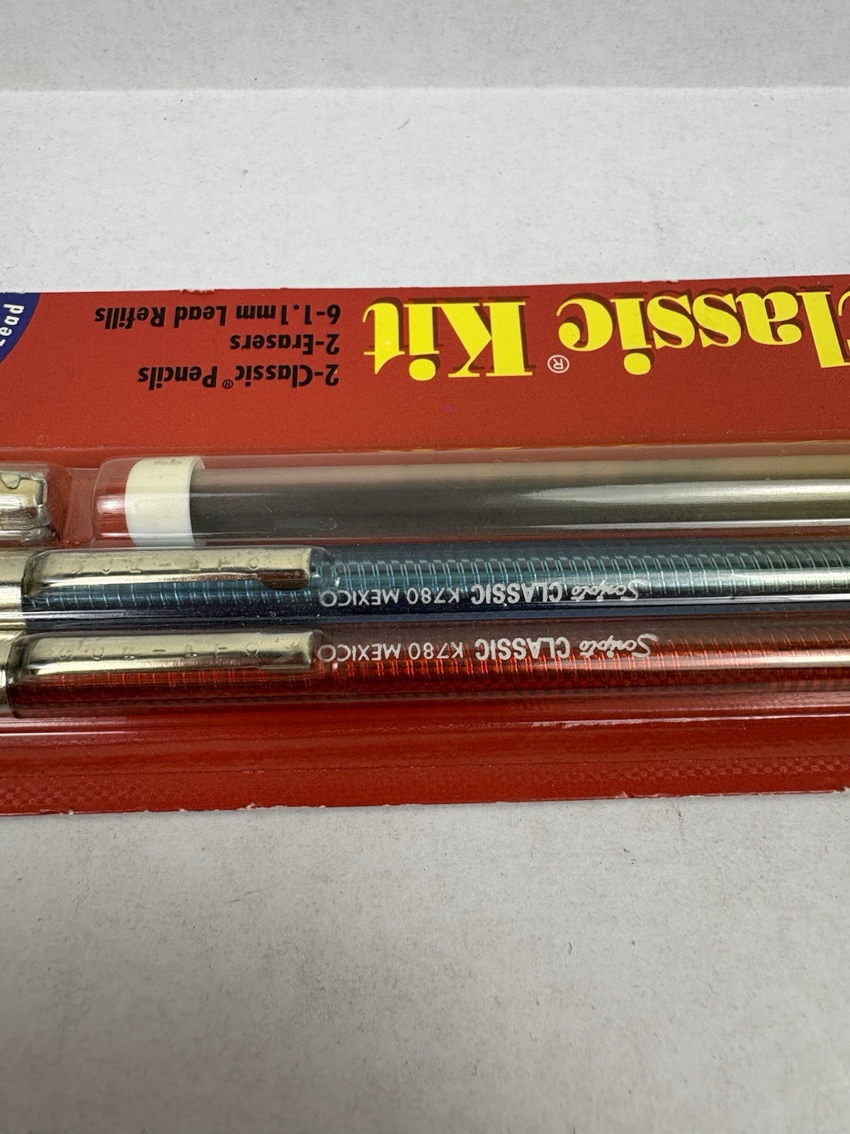 Vintage Scripto Classic Kit Mechanical Pencil w/Refills & Erasers 02359 NOS 1996