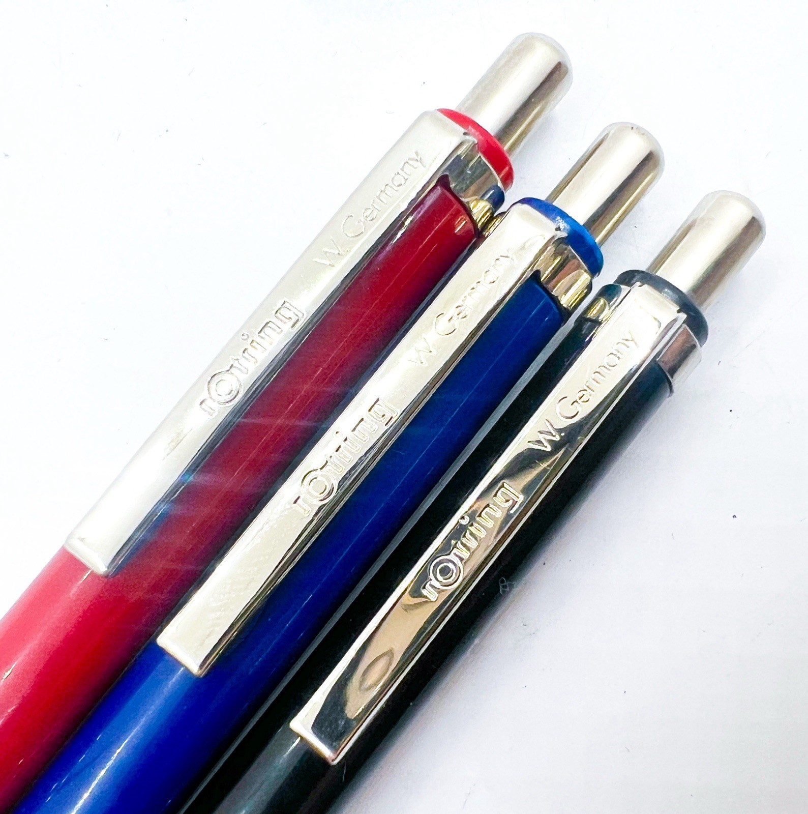 NOS Rotring Tikky Special 3pcs set Mechanical pencil 0.5mm Pouch West Germany