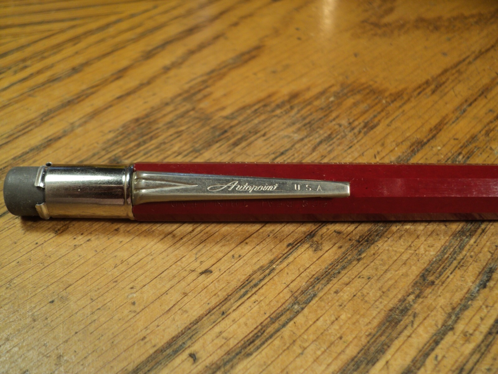 Vintage Autopoint Mechanical Pencil Advertising Mahaffey Equipment Inc.