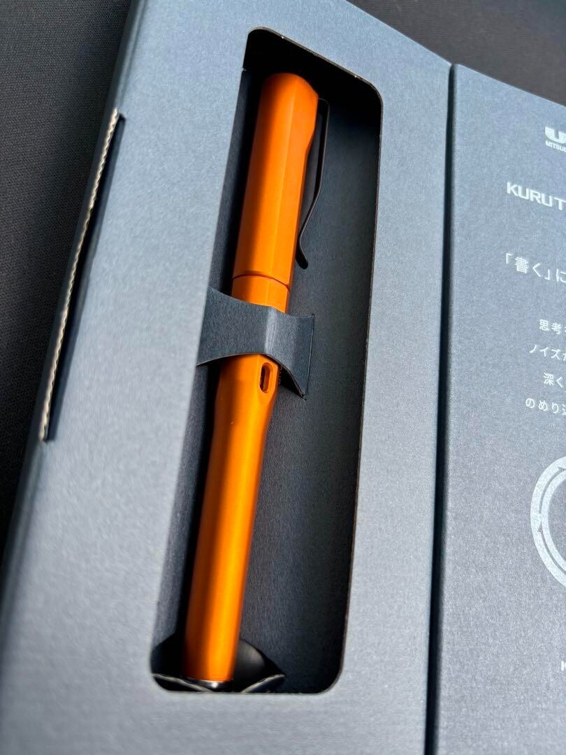 Uni Kuru Toga Dive 0.5mm Mechanical Pencil M5-5000 Twilight Orange New