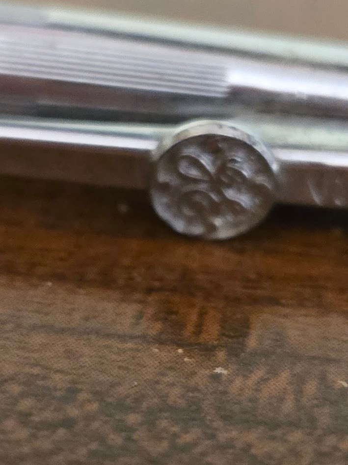 Vintage Sheaffer Mechanical Pencil Silver with GE Advertising Logo