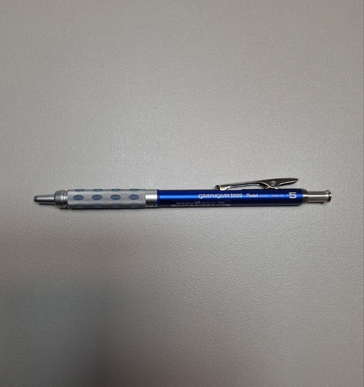 Pentel Graph Gear 1000 Loft Blue Limited mechanical pencil PG1015 Graphgear 0.5m