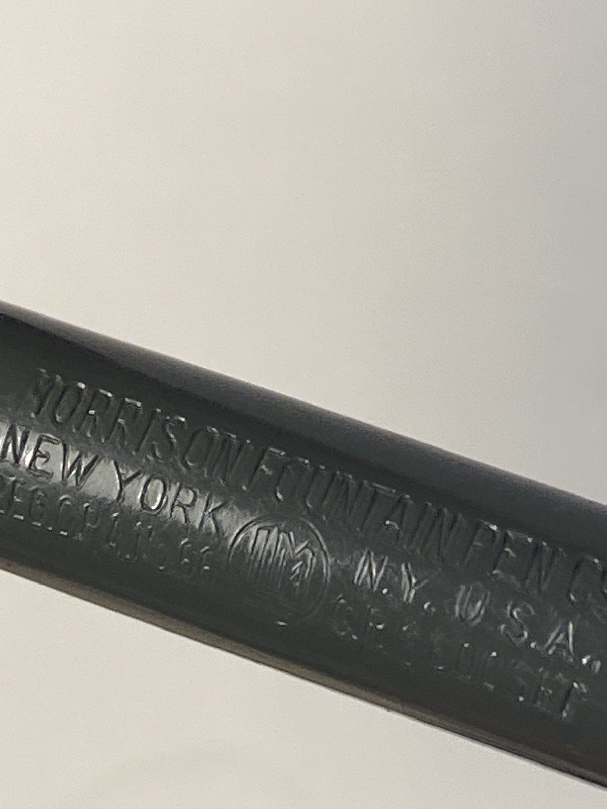 Vintage Morrison Fountain Pen Co. Mechanical Pencil No. 66 Gray & Black