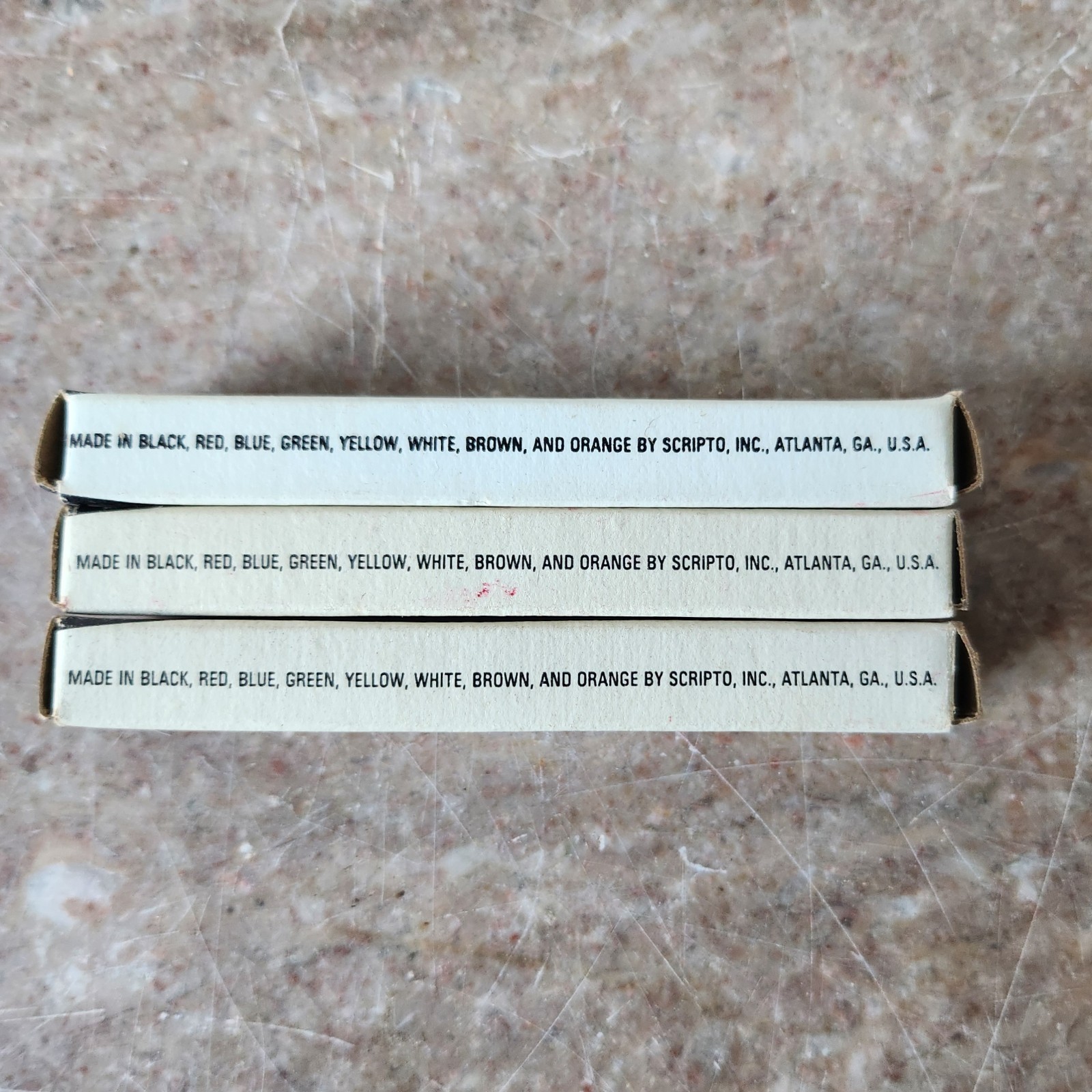 Vintage Scripto #G920 Red Thick Leads 3 Packs Original Box NOS