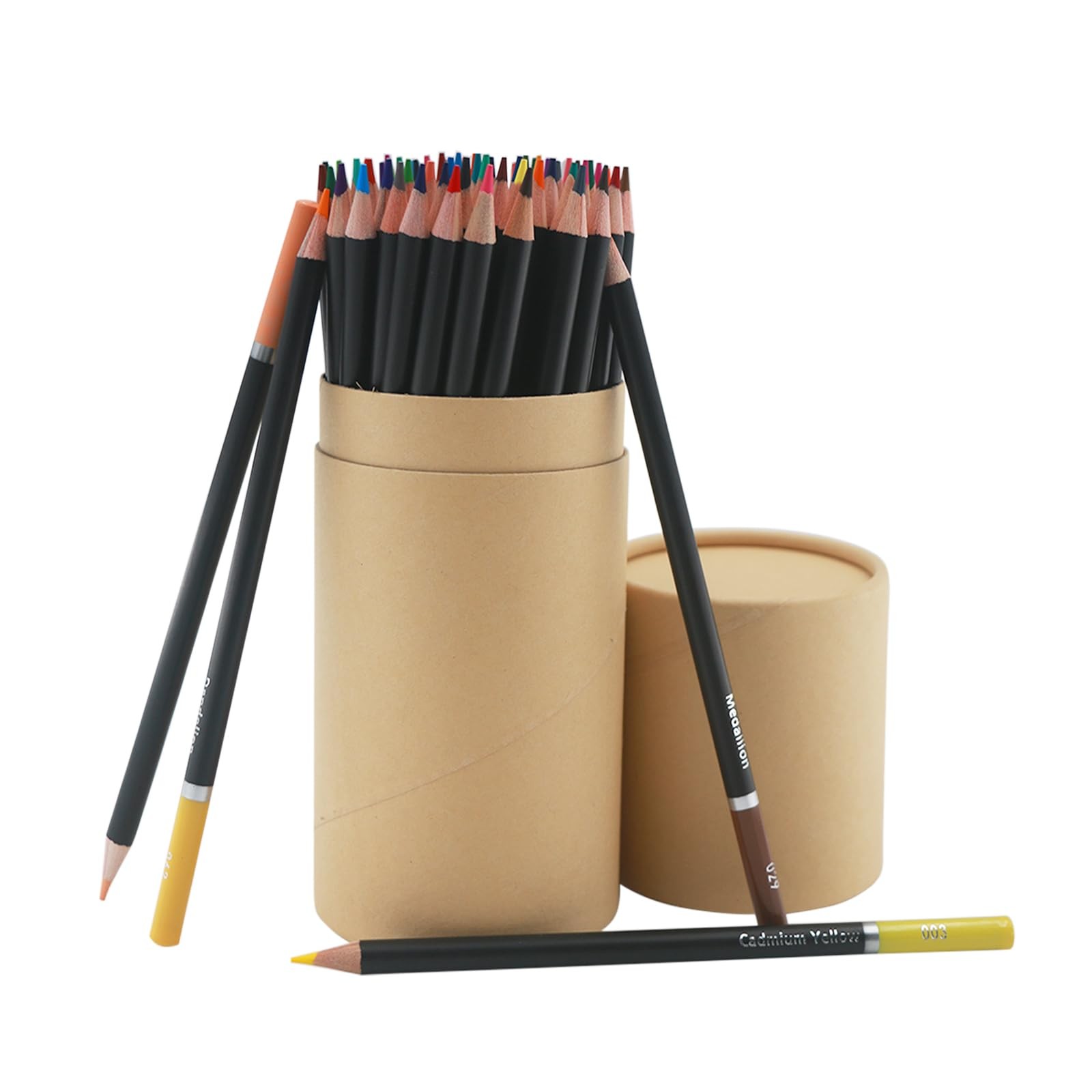 Colored Pencils for Adult Coloring Books, 72 1 Count (Pack of 72), Multicolor
