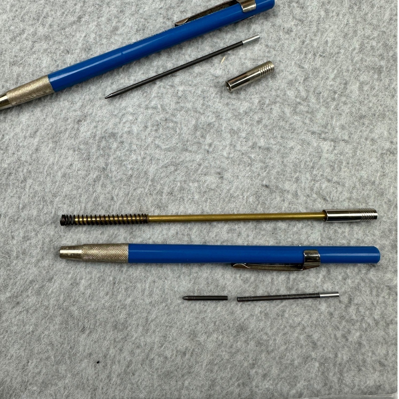 Vtg Staedtler Mars-780 2mm Lead Holder Set with Faber Castell 9030 Leads H 6H 2H
