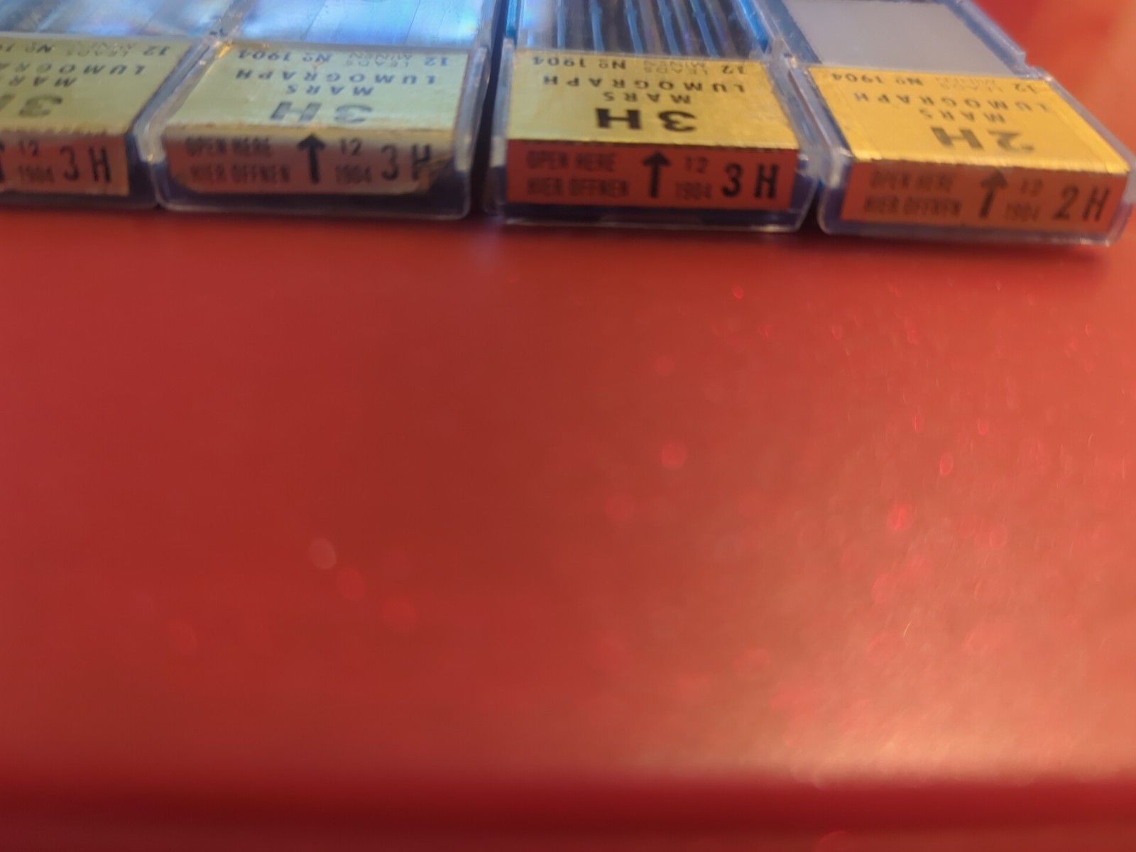 Staedtler Mars Mechanical Pencil Lead Refill Lot 4H 3H 2H F H Leads Germany 3341