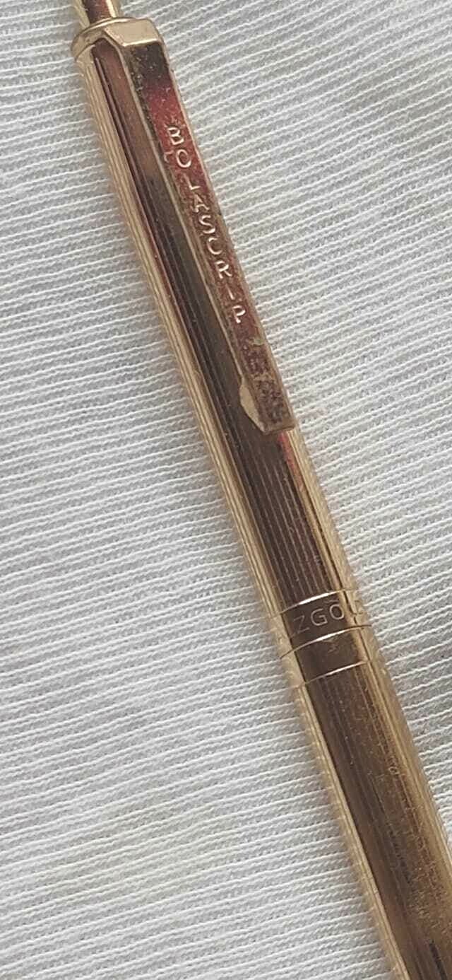 🔴BOLASCRIP Marked Walzgold Rolled Gold Mechanical Pencil – 1970s Germany🔴