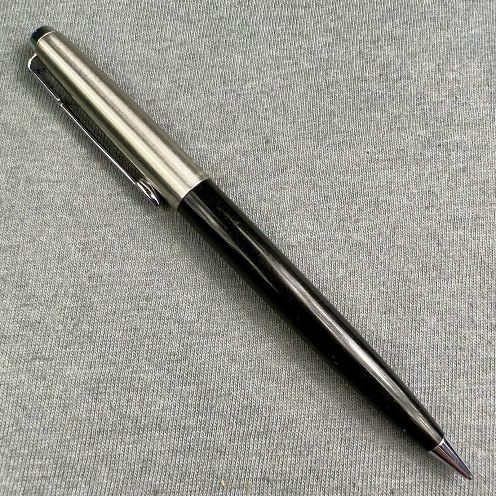 Parker 21 Pencil With Arrow Clip Black Barrel Sharp Working