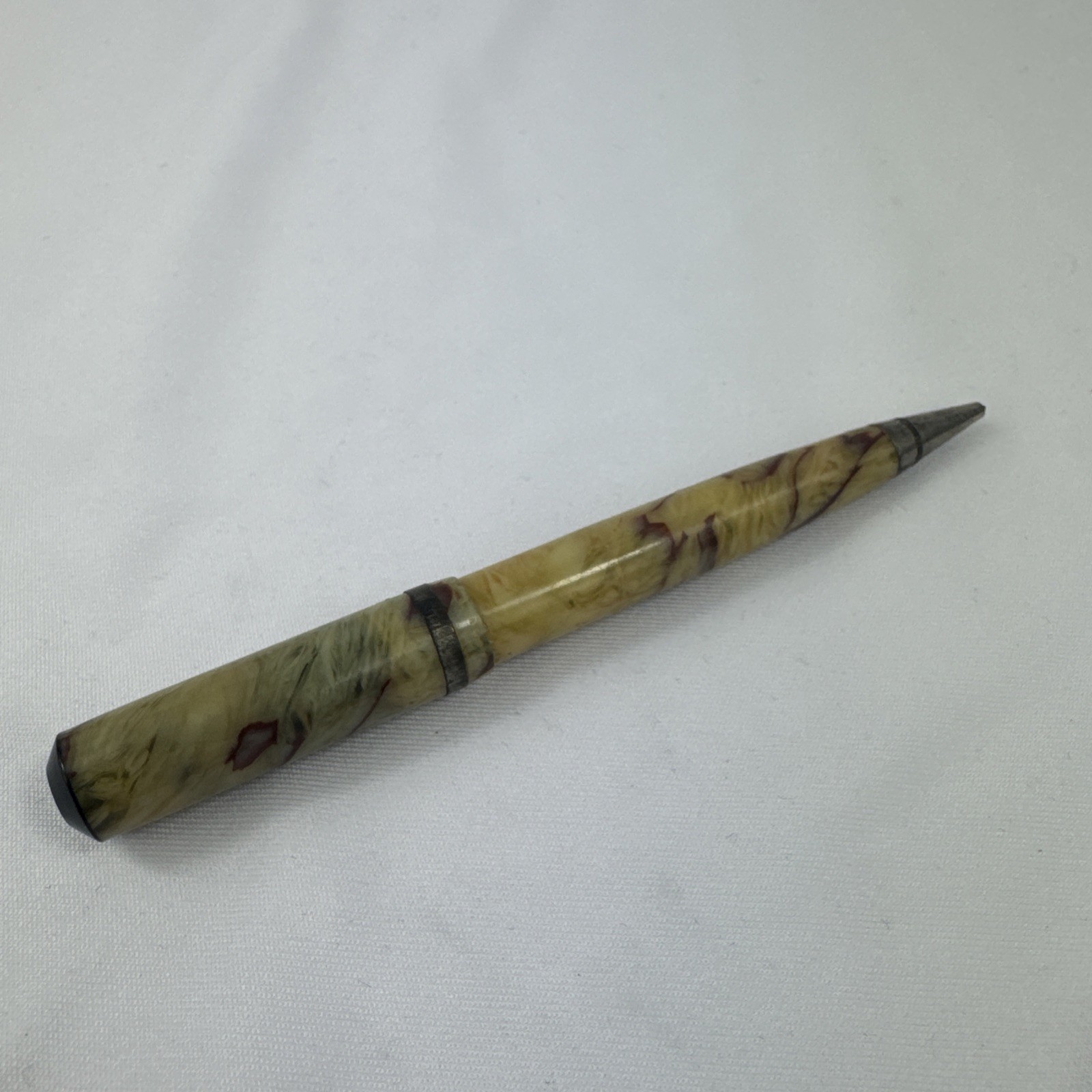 Vintage Mechanical & Fountain Pen Marbeled Rare Writing Instrument