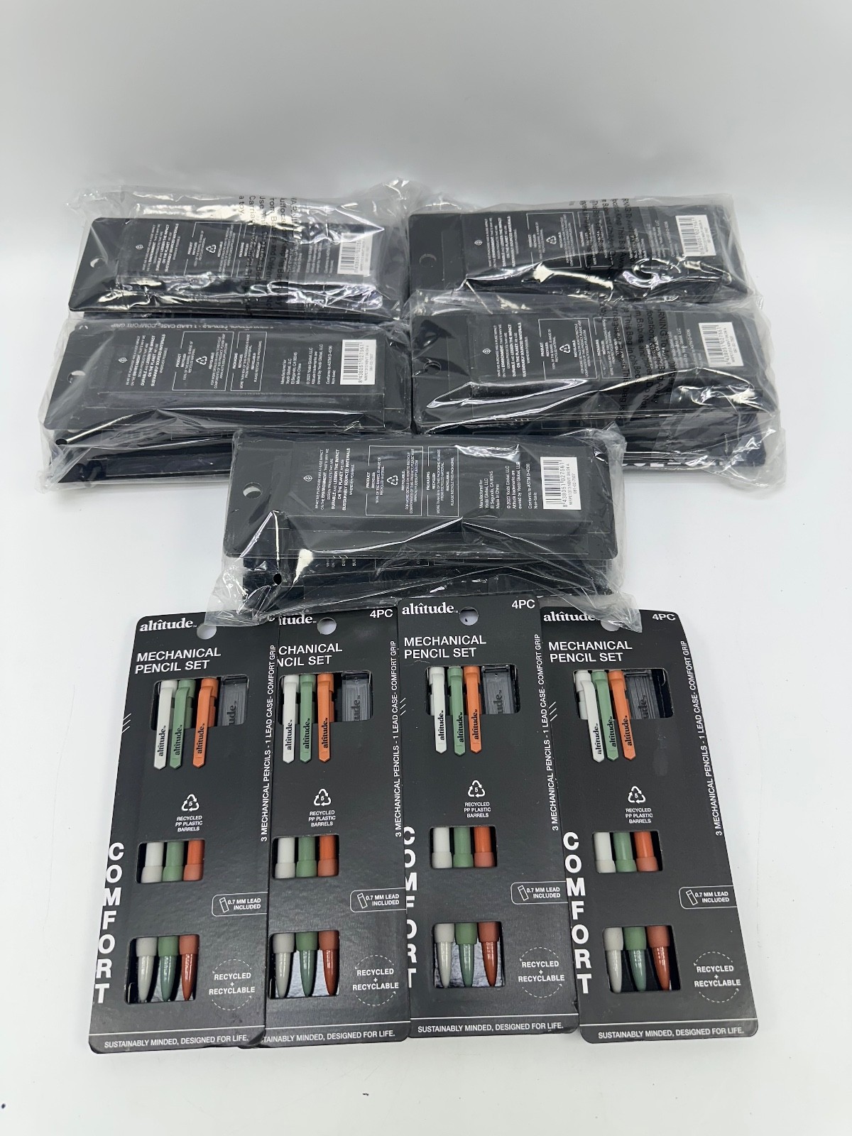 Lot of 24 packs Altitude Mechanical Pencil Set 4pc each pack 72 pencils 24 Lead