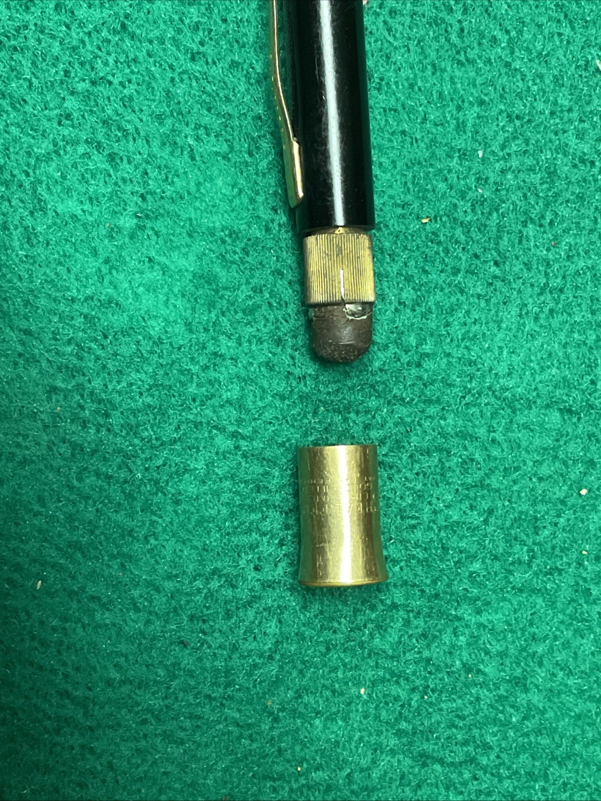 Sheaffer’s Gold Filled Top Black & Gold Mechanical Pencil Works, personailized