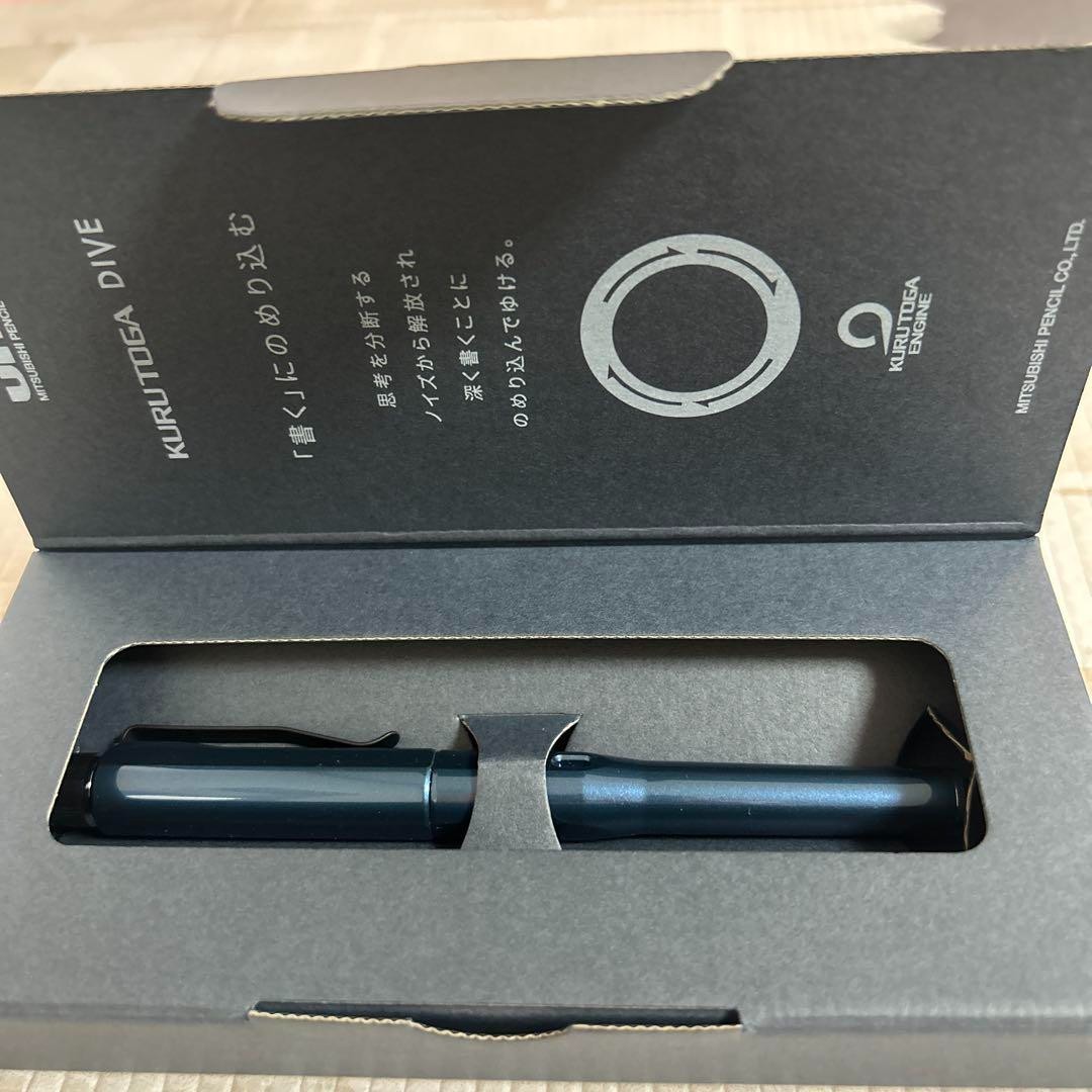 NEW Uni KURUTOGA DIVE Abyss Blue 0.5mm Mechanical Pencil M5-5000 Mitsubishi