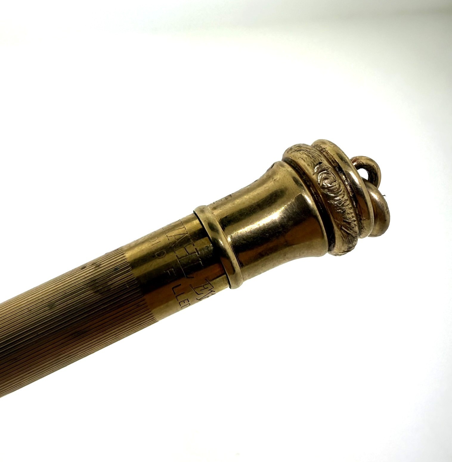 Wahl Eversharp Gold Filled Mechanical Pencil 4″ Monogram FRD Vintage