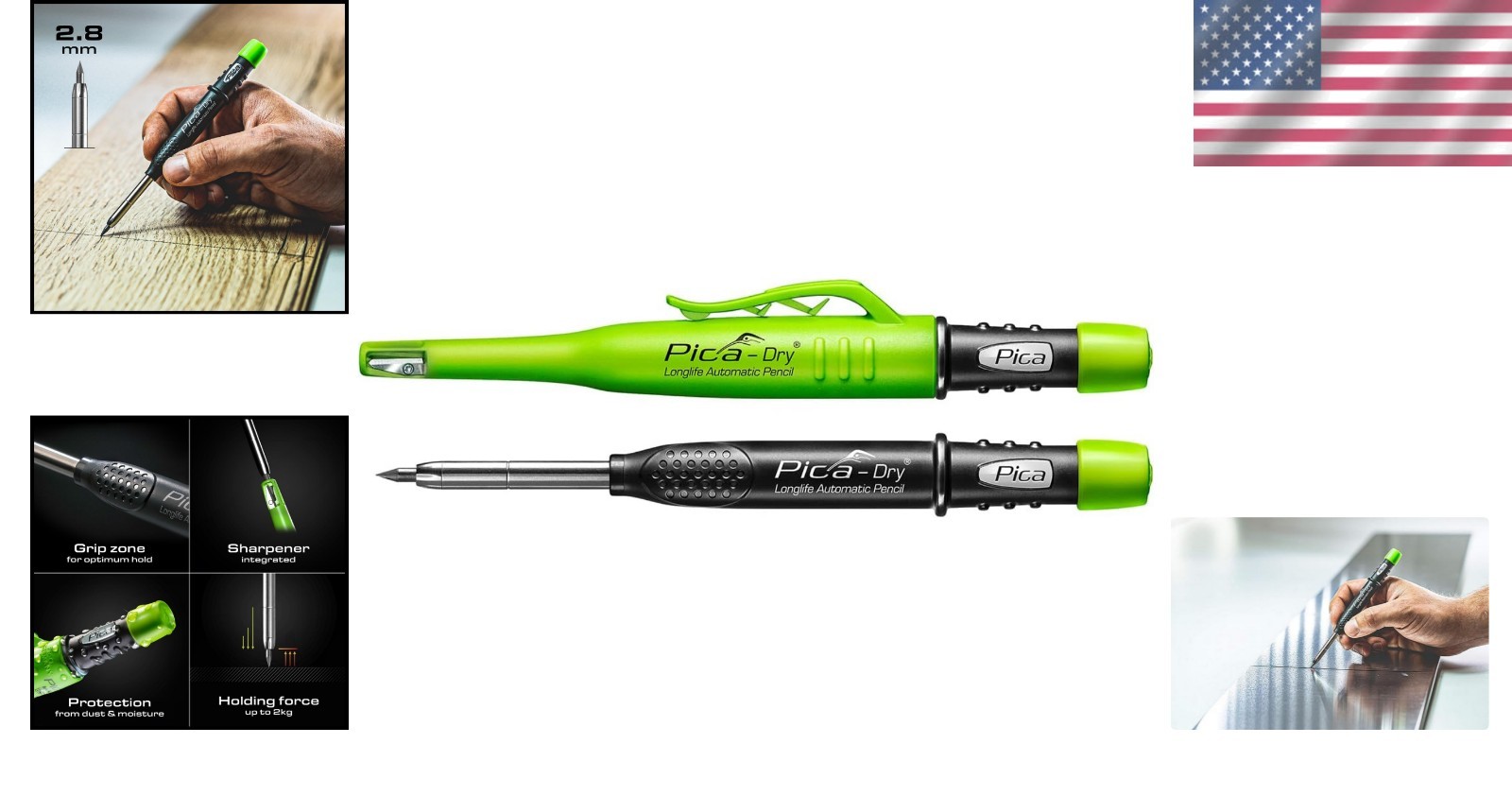 Durable 2B Mechanical Pencil 3030 – Ambidextrous Design for Artists and Students
