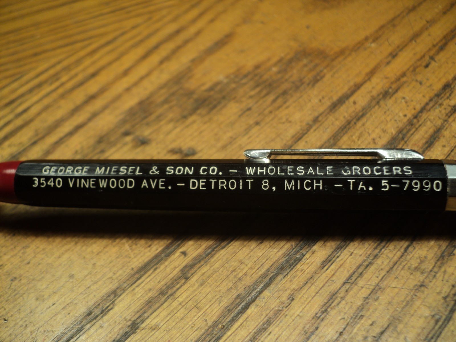 Vintage Autopoint Mechanical Pencil George Miesel & Son Co 5-3/4″ Long USA A