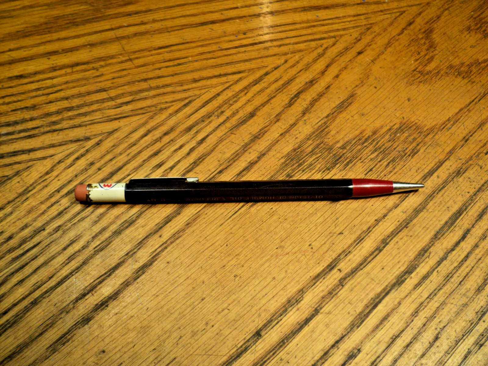 Vintage Autopoint Mechanical Pencil Baltimore Refinery Esso 5-1/2″ USA E