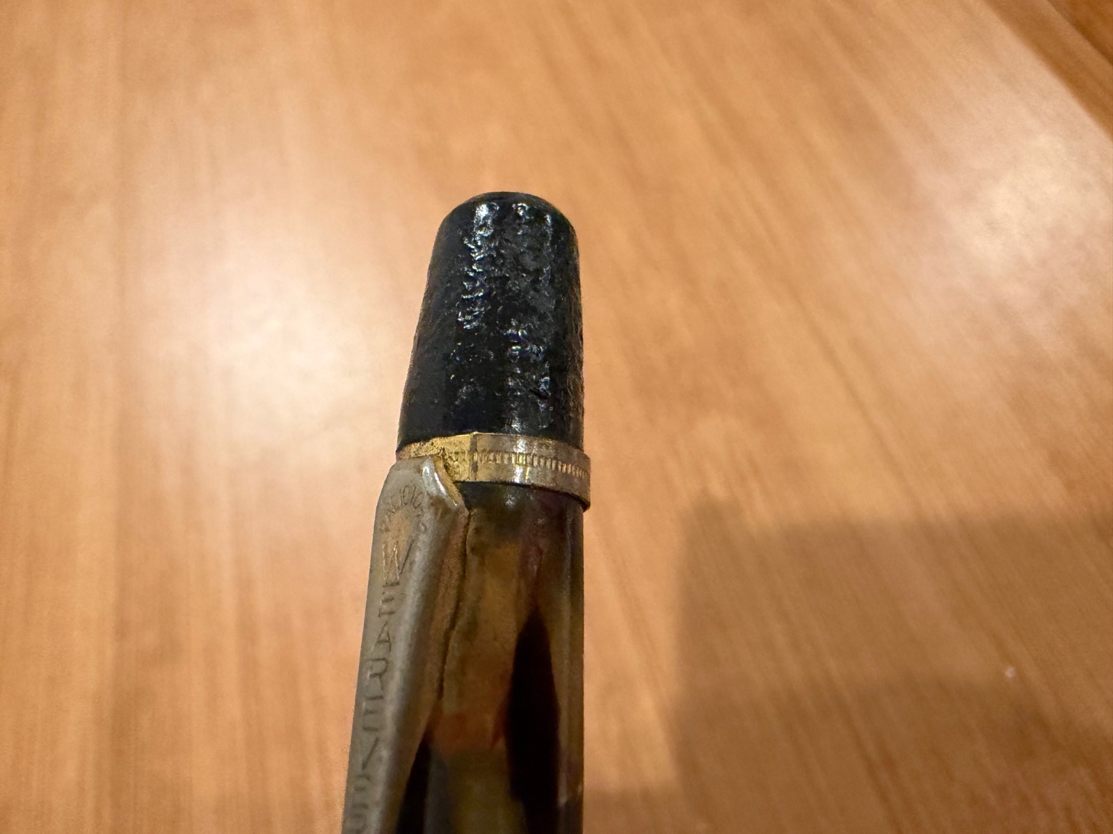 Vintage Wearever Green Black Camo Plastic or Celluloid Mechanical Pencil