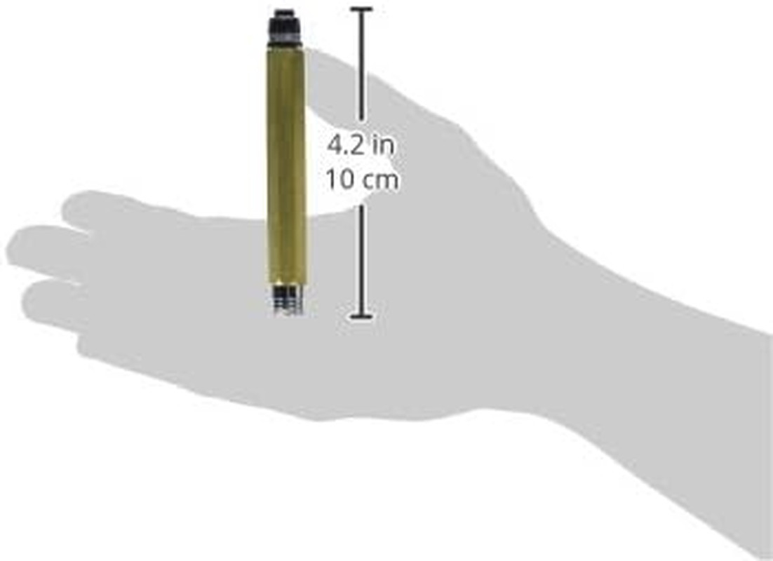 SKETCH up Clutch Pencil 5.6 Mm 5B Brass with Lead Refill I Pencil 10.5 Cm