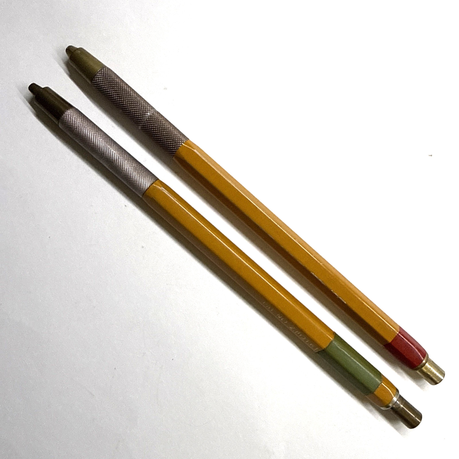 2 KOH-I-NOOR 5616 Lead Holders 17 Degrees Of Lead Made In Italy 1 has patent#