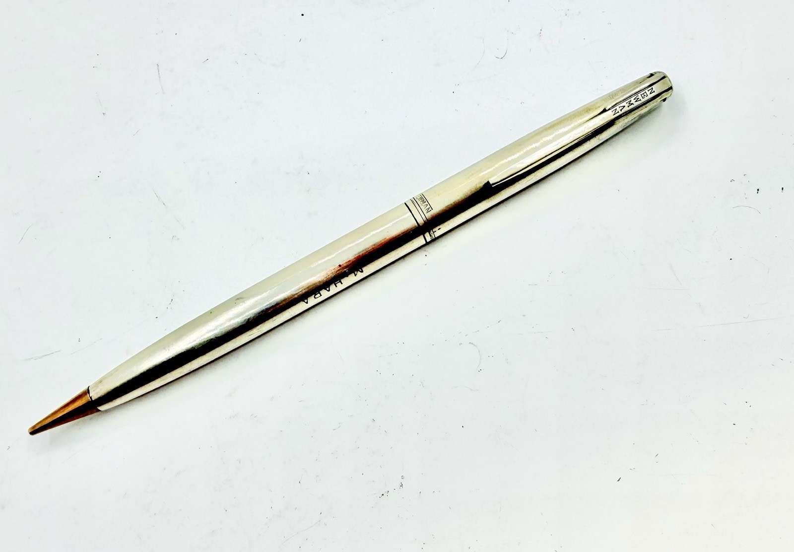 Newman Sterling Silver Mechanical Pencil continues twist 0.9mm Japan