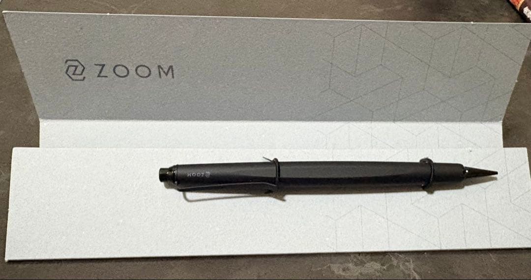 [With translation] ZOOM Mechanical Pencil 0.5mm Matte Full Black