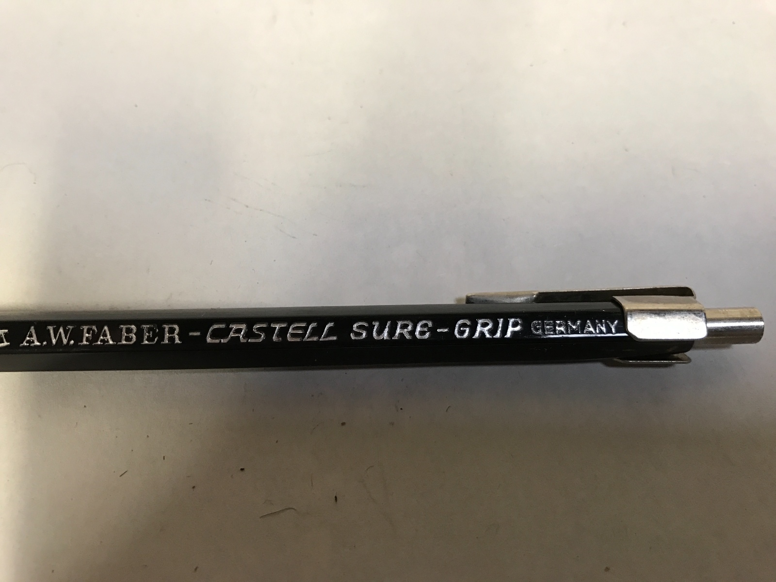 Vtg AW Faber Castell 6400 Sure Grip Drafting Lead Holder Mechanical Pencil (A10)