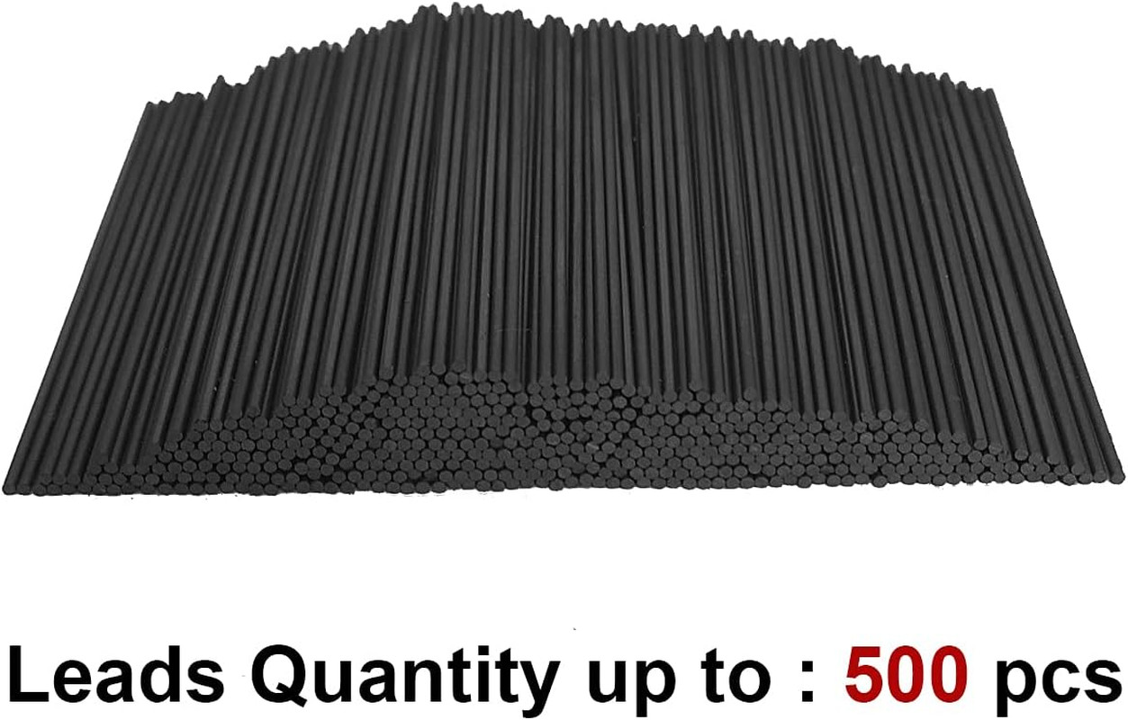 500 Pieces 1.1Mm 2B Lead Refills Graphite Mechanical Pencil Lead Break-Resistant