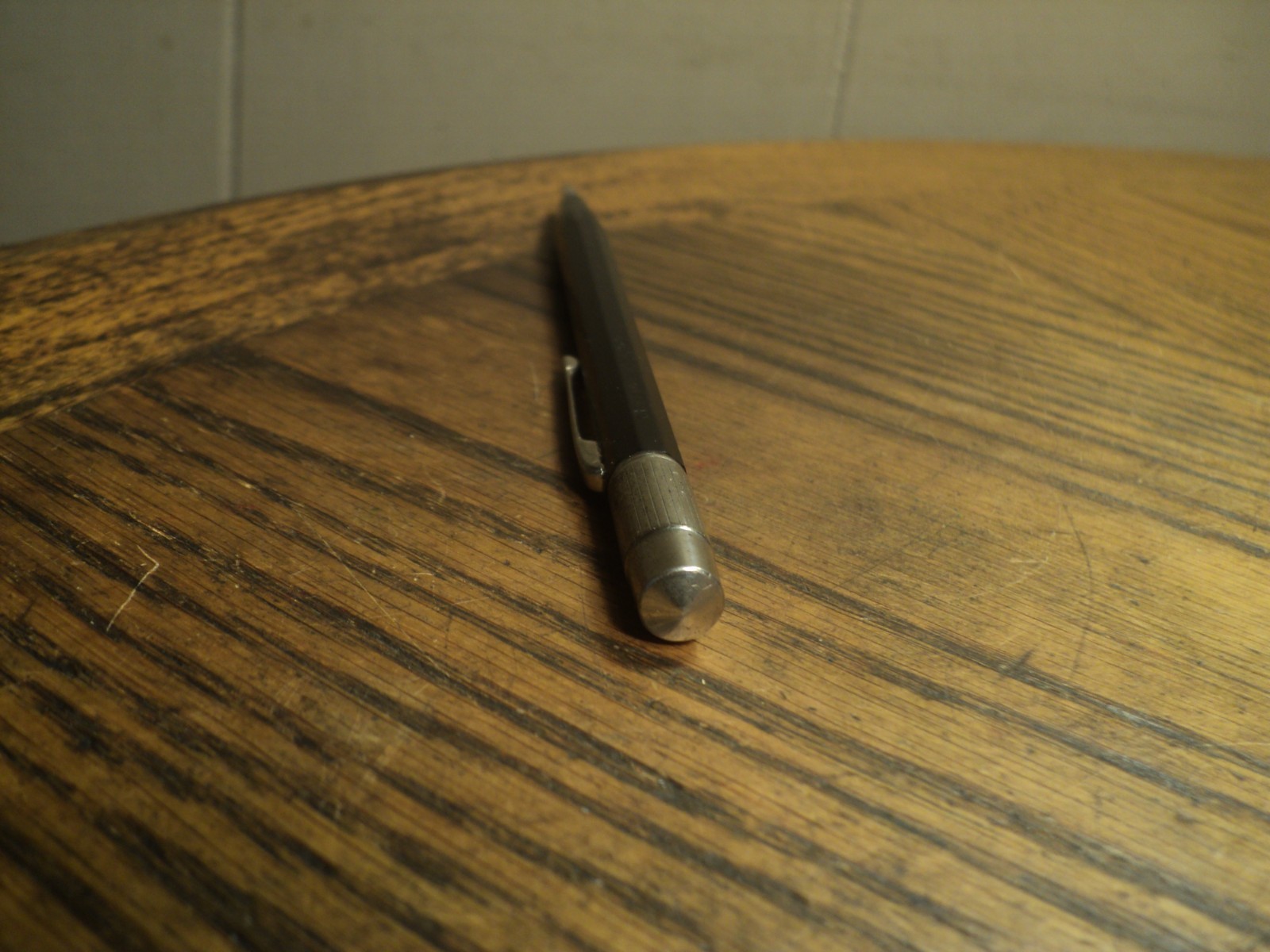 Vintage Autopoint Mechanical Pencil Crownover Insurance Agency Metal Cap USA