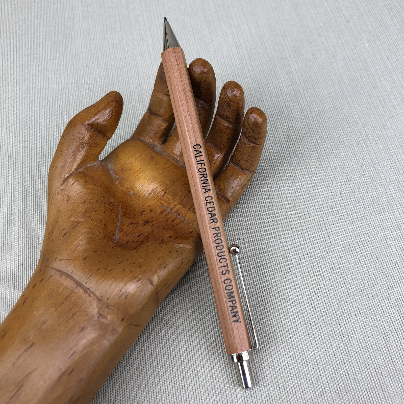 CalCedar Wood Cased Mechanical Pencil California Cedar Limited Sample Run