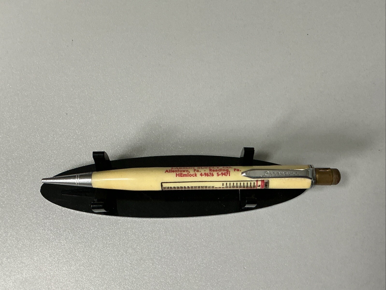 VTG Ritepoint Mech. Pencil Larson Supply Co Allentown Temp/Pressure Chart A312